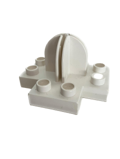 Lego Duplo podstavec pro plastové stěny bílý